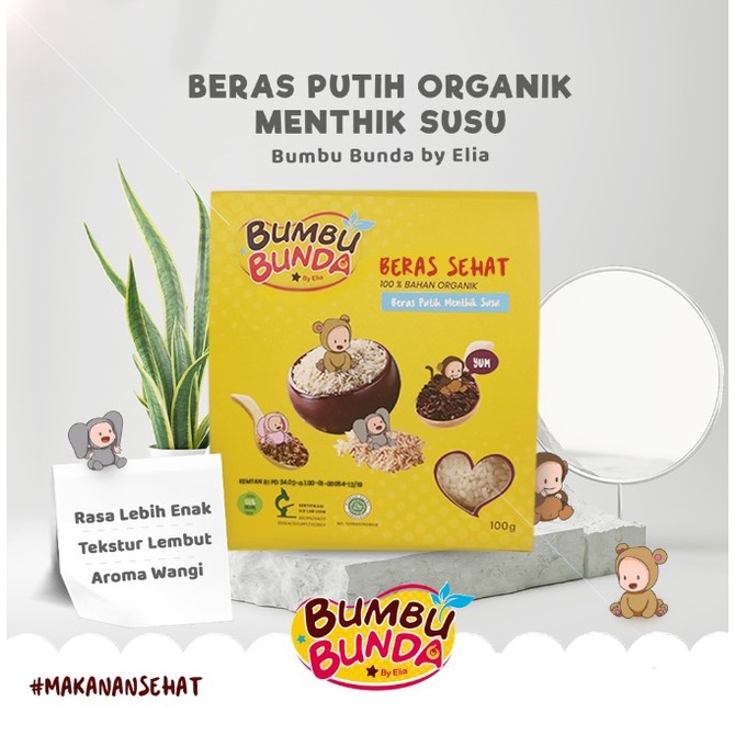 Bumbu Bunda by Elia Beras Menthik Susu MPASI - Beras Menthik Organik