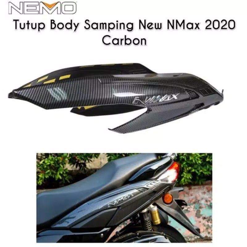 Cover Tutup Body Samping Karbon New Nmax 2020 Carbon