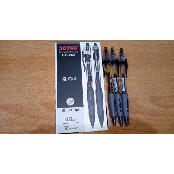 

Big Sale Pulpen Gel Joyko GP-265 Q-Gel 0.5mm / Pulpen Joyko Q-Gel ( Perlusin ) Big Sale