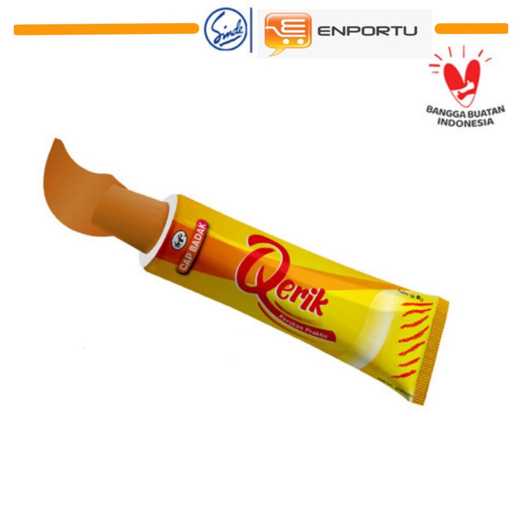Qerik Aroma Original / Alat Kerik Praktis Pijat & Kerokan - 8gr/ Krim Pijat urut Masuk Angin