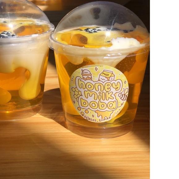 ☟ Honey Milk Boba 200ml | New Packaging Potatos_Slime2 ✈