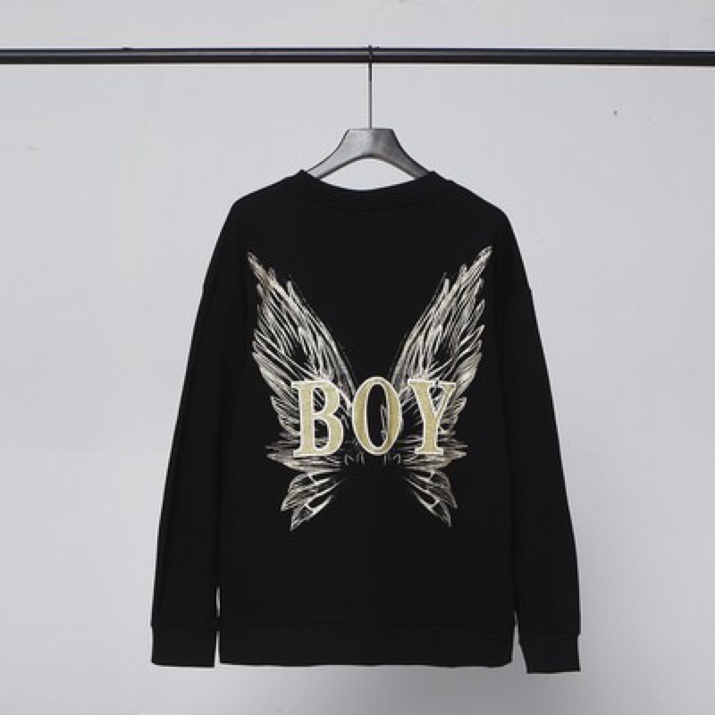 BOY48 SWEATER BOY LONDON BUTTERFLY WINGS PRIA WANITA ASIA EROPA