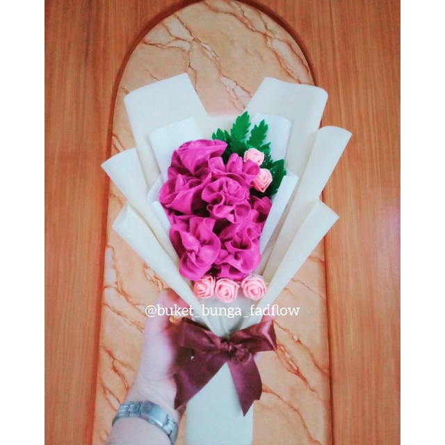 Buket Bunga Kain Perca