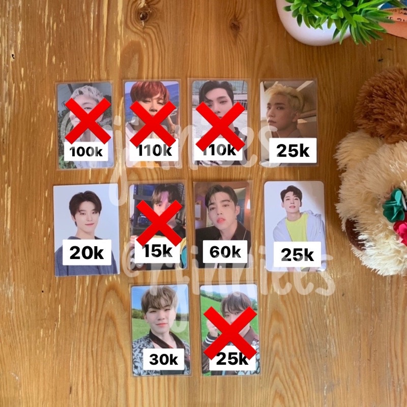 OFFICIAL PHOTOCARD SEVENTEEN JOSHUA VERNON WONWOO DINO Attacca Sector 17 Season Greeting