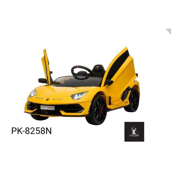 Mainan Anak Mobil Aki Pliko Lamborghini Aventador SVJ Licensed Ban Karet PK-8258N