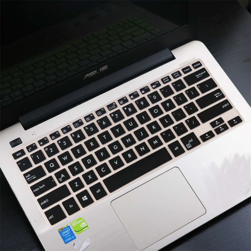 For 14 Inches ASUS S14 S406UA V406U Soft Ultra-thin Silicone Laptop Keyboard Cover Protector