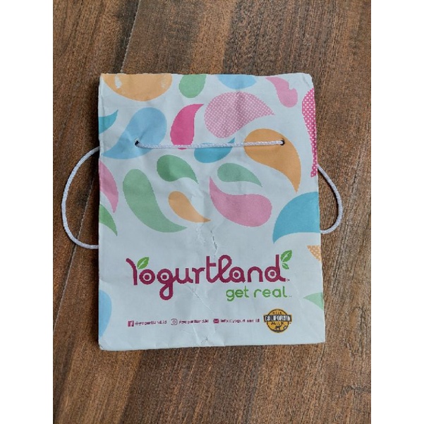 

Paper Bag Cooler Bag Yoghurland Foil