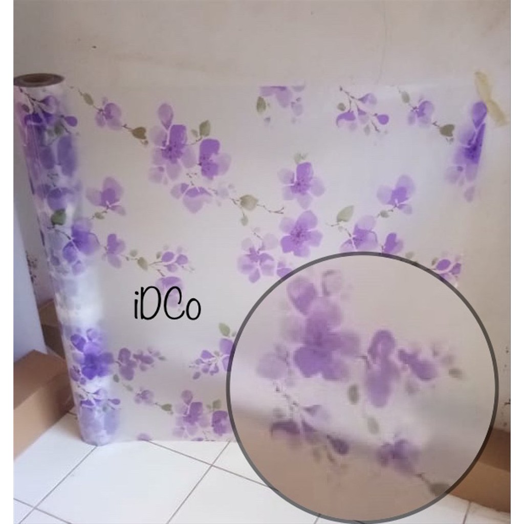 

Sticker Kaca Motif Bunga Sakura Ungu Murah