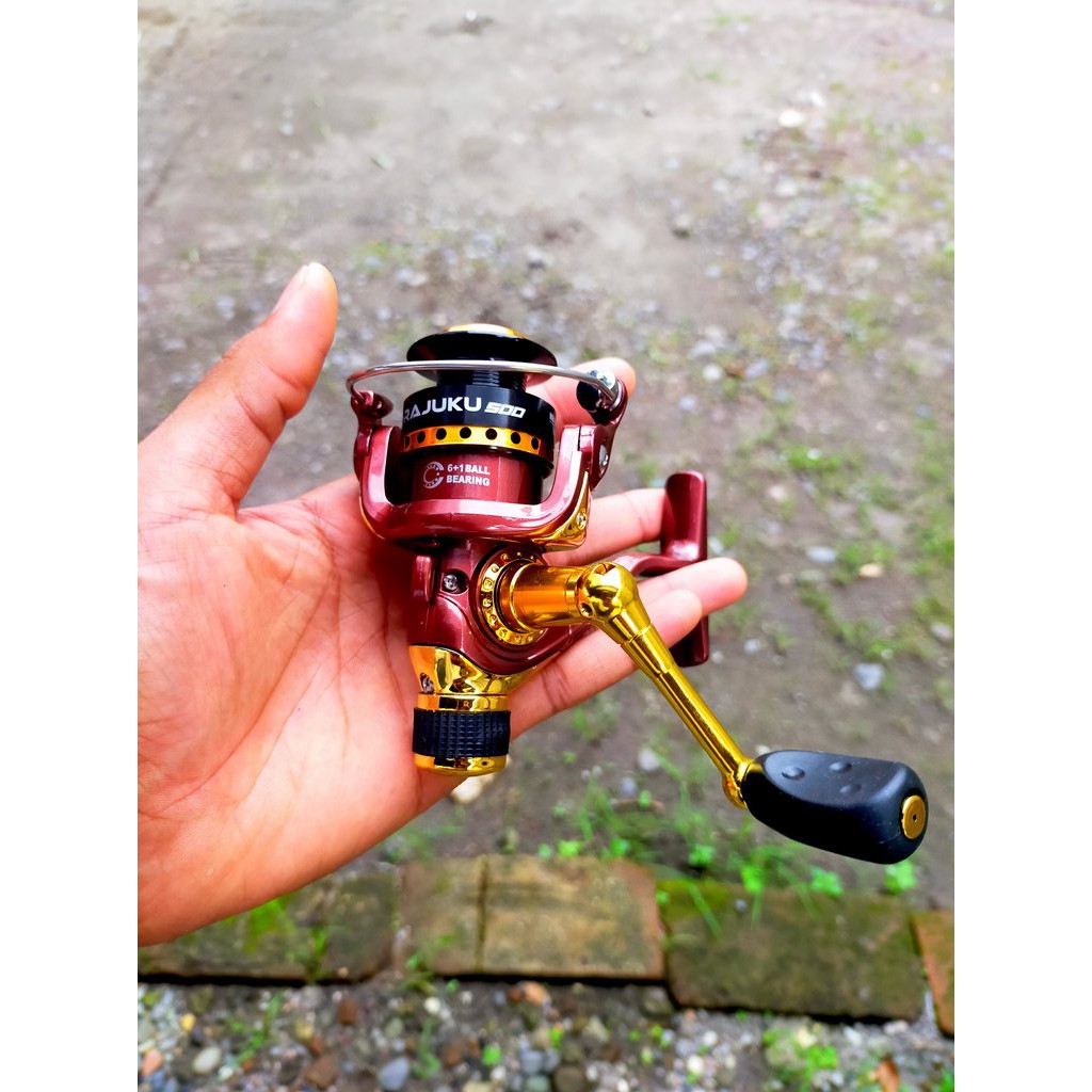 Promo Reel Mini Centro Harajuku 500 Ringan Original Untuk Tegek Ultra light Kolam Sungai Danau Laut