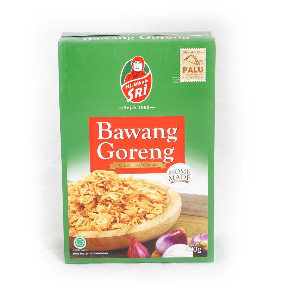 

Bawang goreng Palu Hj Mbok Sri 400 gr