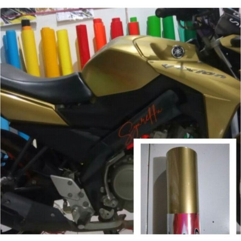 Stiker skotlet motor gold