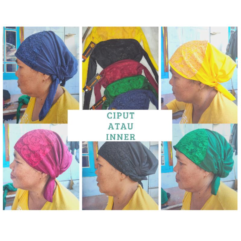 CIPUT NENEK / DALEMAN HIJAB // KERUDUNG NENEK /// INNER HIJAB