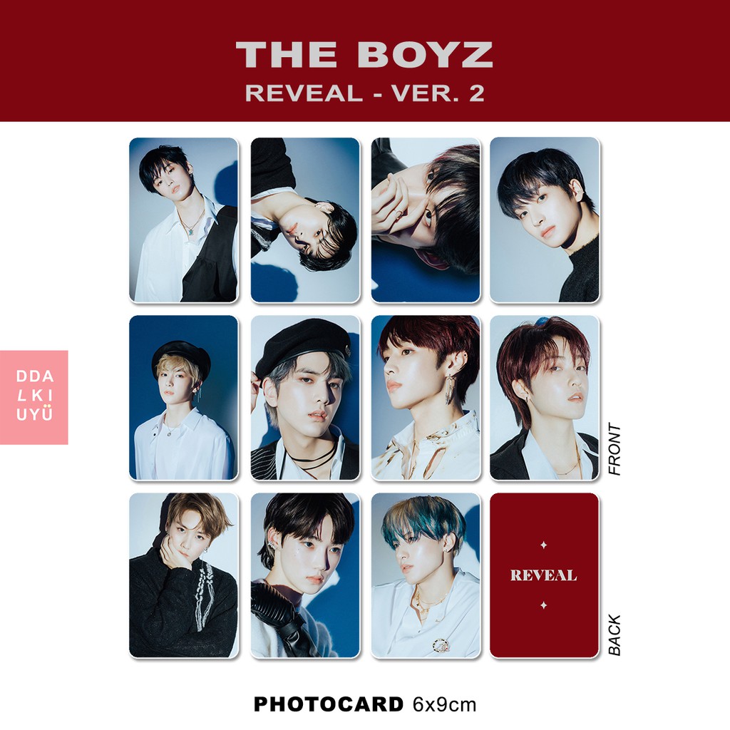 THE BOYZ - photocard [REVEAL] ver. 2