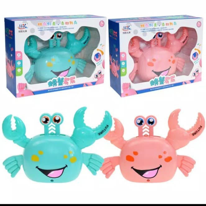 mwn.toys Mainan Happy Crab ? Robot Kepiting Jalan No.6618