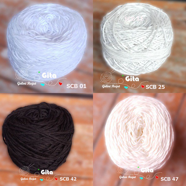 Benang Rajut Soft Cotton Big Ply