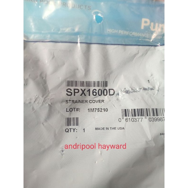 Tutup pompa hayward 1 hp 1.5 hp 2 hp superpump hayward