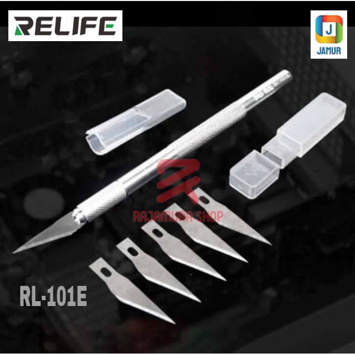 

PISAU UKIR PISAU SERVICE RELIFE ORIGINAL RL-101E CUTTER PEN PISAU BEDAH PISAU CUTTER