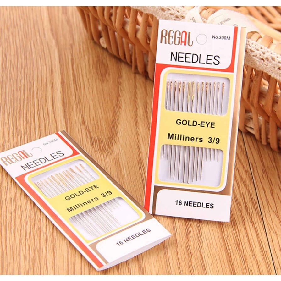 Jarum Jahit REGAL | Jarum Jahit Tangan Mata Emas | Needless  | Jarum Sulam - TBS