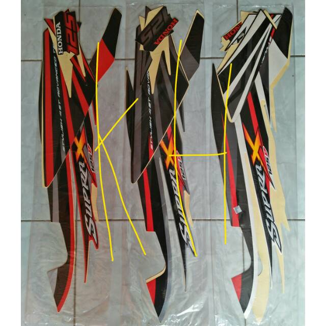 Striping supra x 125d 2008