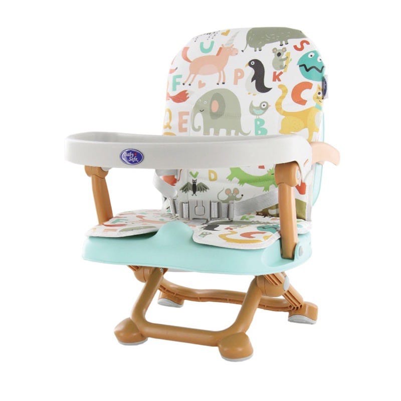 BABY SAFE POP N EAT BOOSTER CHAIR KURSI MAKAN BAYI (BLUE)