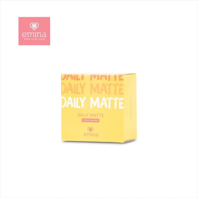 Emina Daily Matte Loose Powder | Face Powder | Bedak Tabur