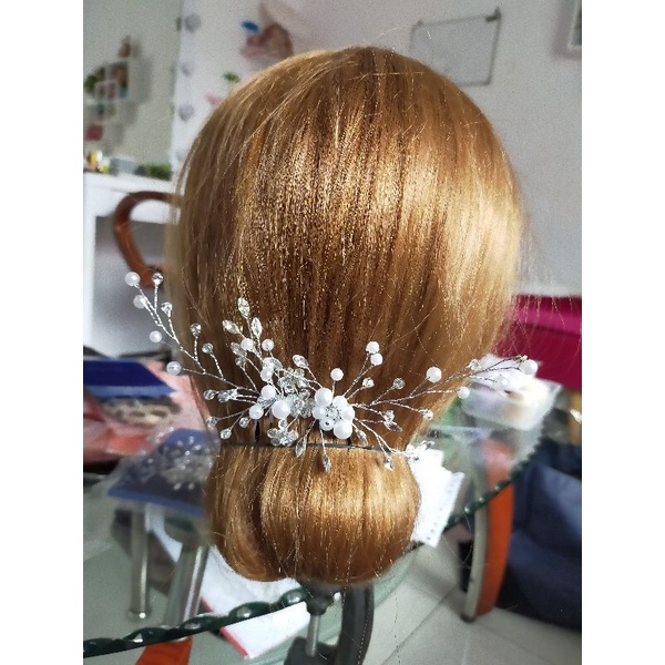 Sirkam crystal mutiara untuk aksesoris wedding