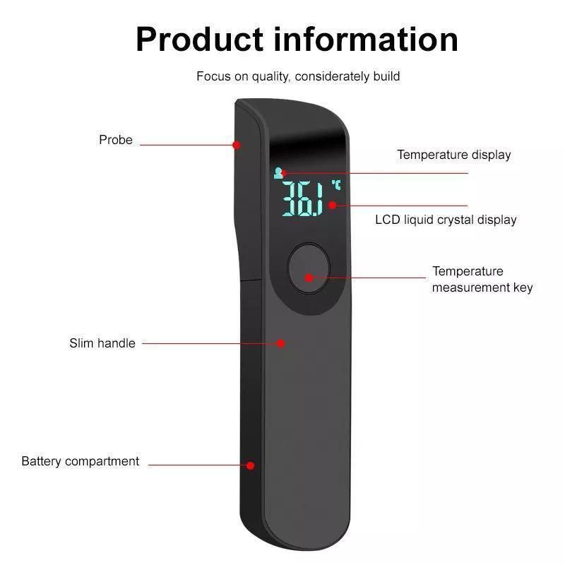 Pistol suhu kesehatan Pengukuran suhu anak-anak Termometer tubuh Infrared Termometer Sensor Y222