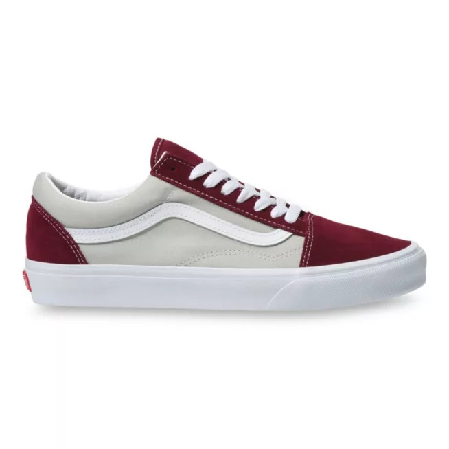 Sepatu Vans Sepatu Sneakers Pria Grey Maroon