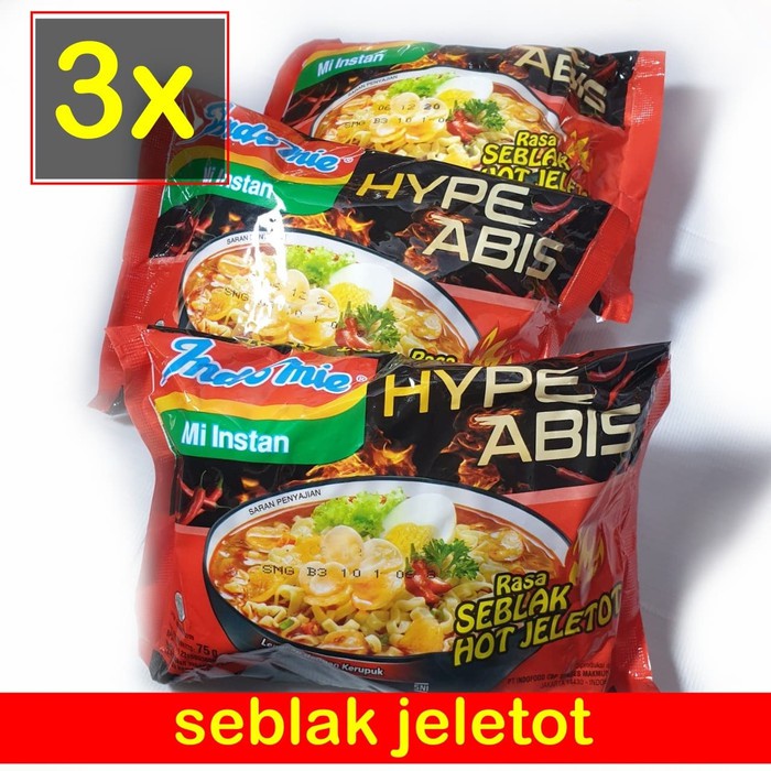 

3x hype abis Indomie PEDAS MANTAP mi seblak sebak hot jeletot SEBLAK