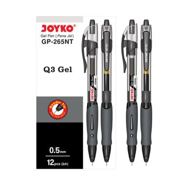 

2 PCS GEL PEN / PULPEN PENA JOYKO GP - 265 / Q GEL 0.5 MM GROSIR