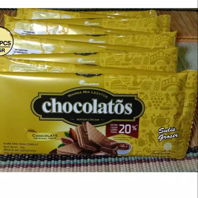 

Chocolatos Wafer Cream 19gr