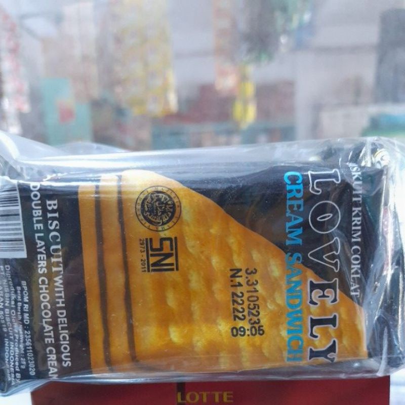 

Lovely rasa coklat isi 10x25 gram