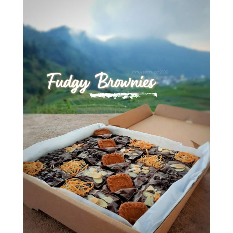 

Dandelion Fudgy Brownies