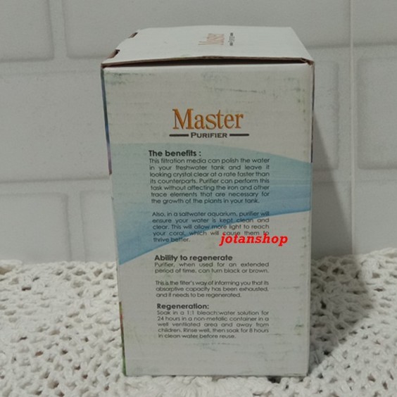 Master Purifier 250 ml Purigen Penjernih Air Aquarium Aquascape 250ml