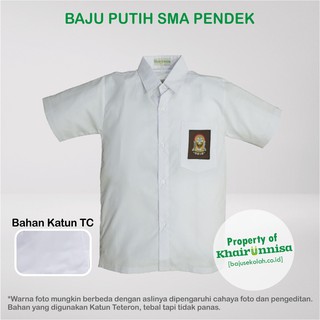 SERAGAM SEKOLAH BAJU PUTIH SMA Shopee Indonesia SERAGAM SEKOLAH BAJU PUTIH SMA Shopee Indonesia