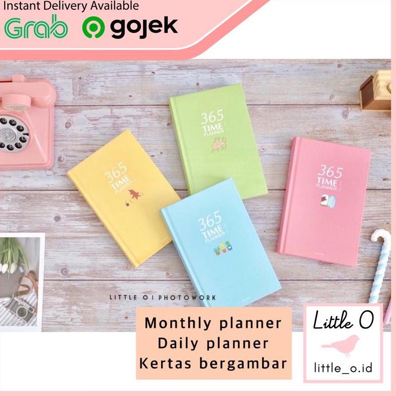 

[KODE FATFD] RESTOCK ! 365 Time Planner /agenda tahunan/notebook planner/weekly planner/notebooklucu