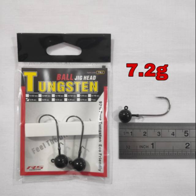 Tungsten Ball Jighead 7.2g