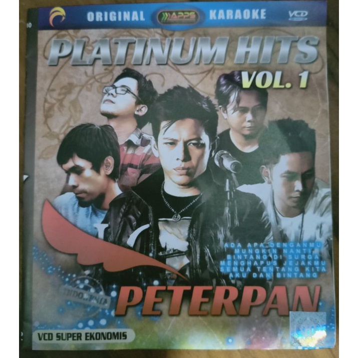 VCD original platinum hits PETERPAN vol.1