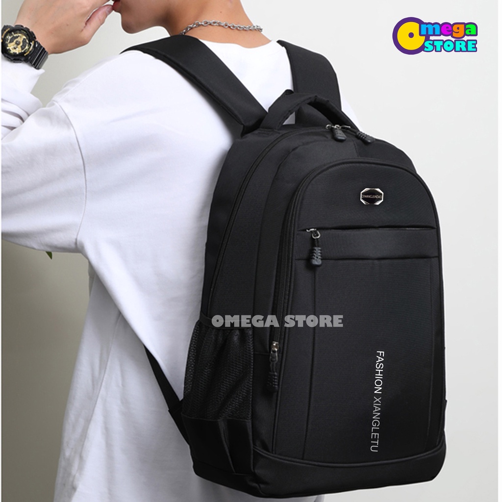 [O&amp;S] Tas Ransel Pria Kuliah Tas Sekolah Kekinian Backpack Pria Best Quality-OS127