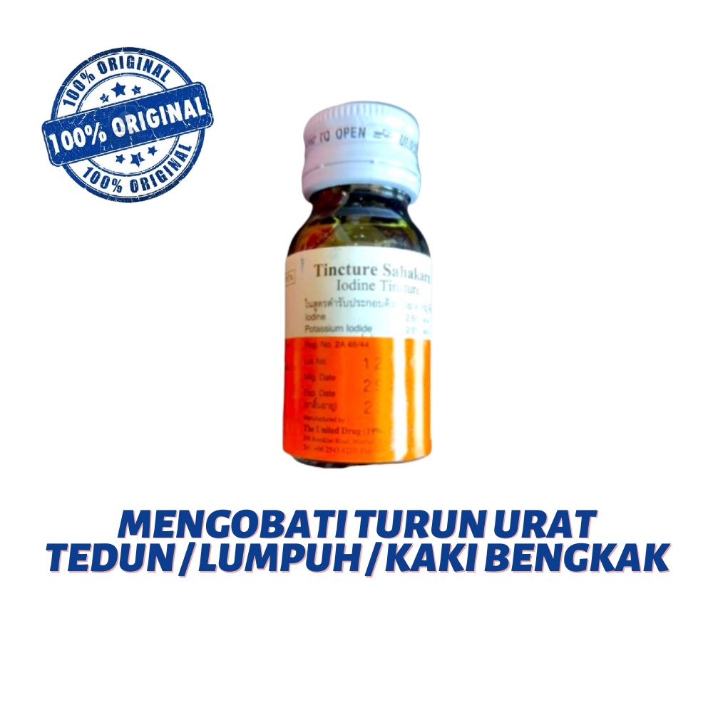 YODINE IODINE Saharkaran - obat turun urat lumpuh