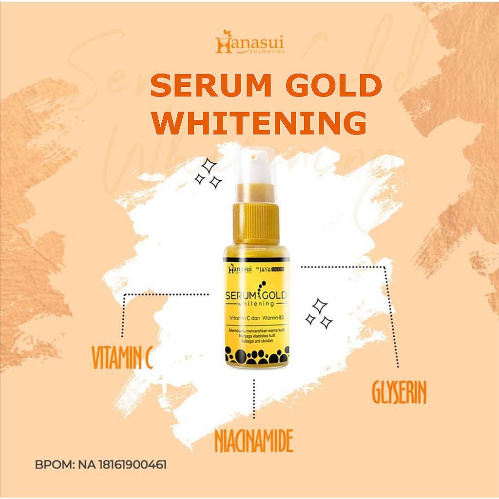 Serum Whitening Hanasui / Serum Whitening Gold Jaya Mandiri By Hanasui