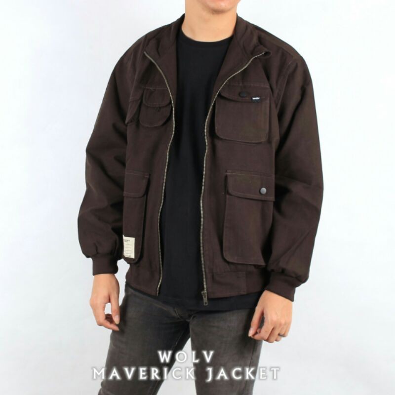 WOLV Jaket Maverick Jaket Semi Parka Jaket Parka Jaket Vintage