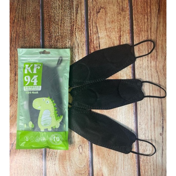 Masker Careion Kf94 Anak  isi 10pcs Warna Warni Mix Polos