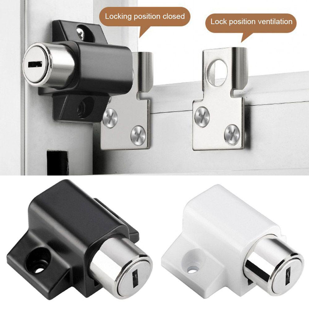 Kunci Jendela Atas Menebal Anti Maling Aluminium Alloy Guard Lock