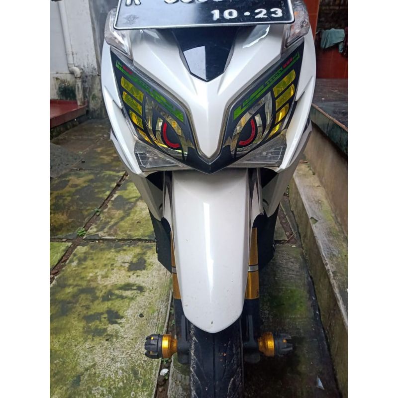 stiker sticker lampu vario 125 old