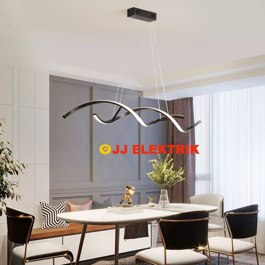 Jual Lampu Hias Gantung LED Minimalis Modern/Ruang Tamu/Ruang Keluarga ...