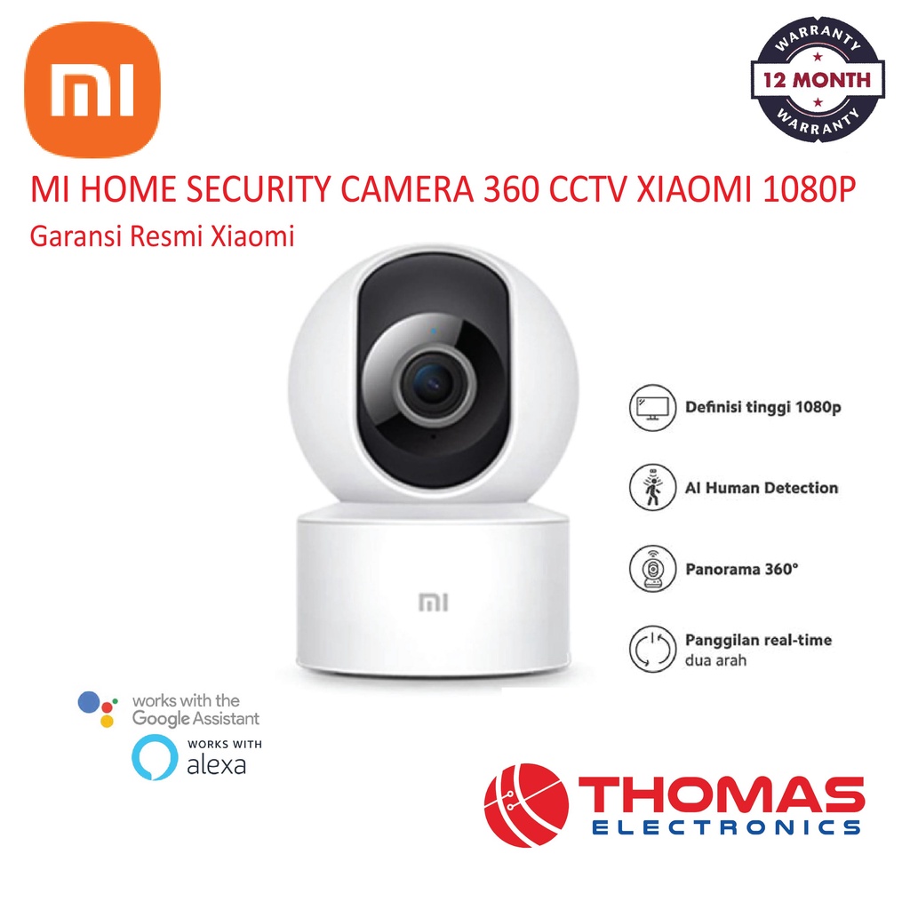 CCTV Xiaomi Mi Home Security Camera 360 1080 P