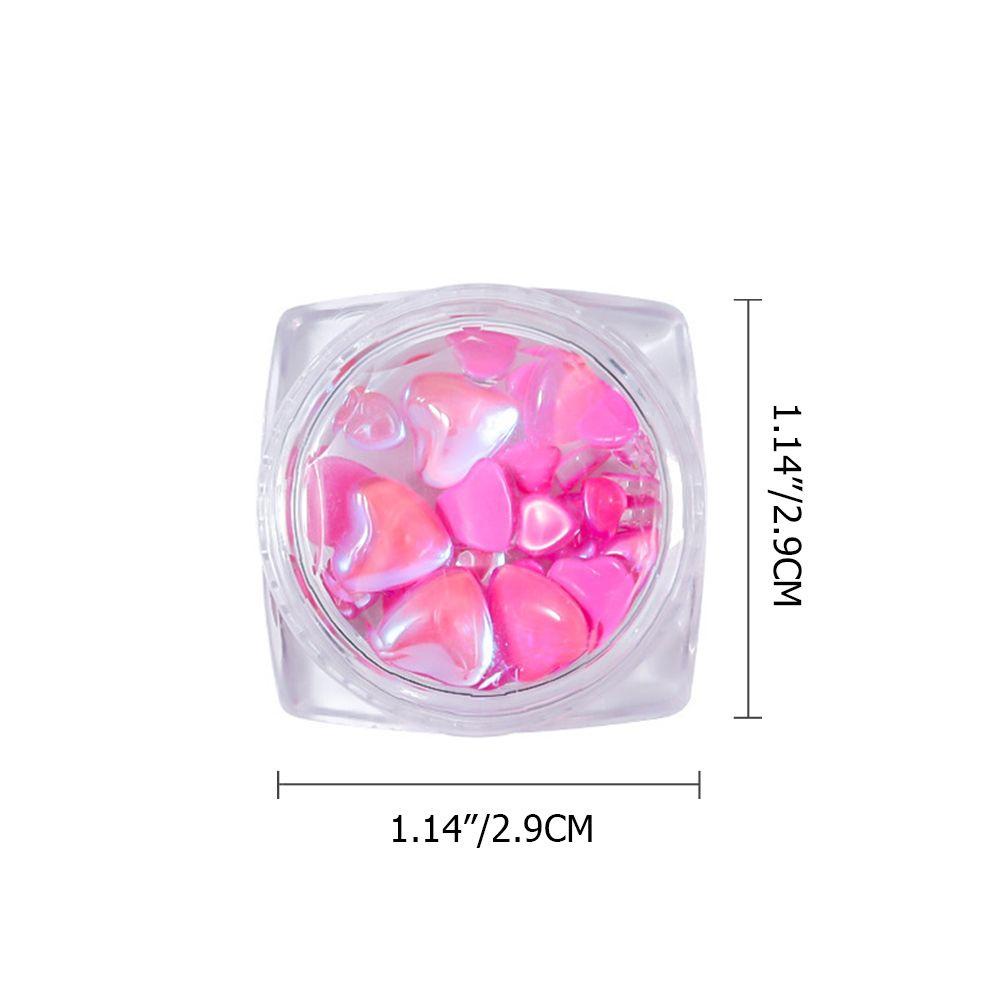 R-flower Nail Art Elegan Aurora Love Heart Colorful Perhiasan