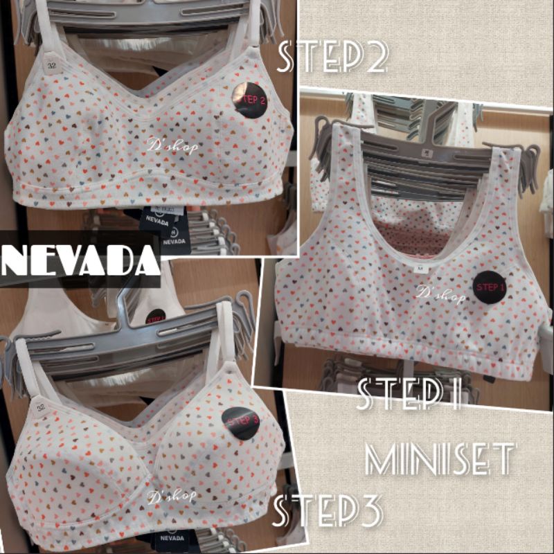 Miniset Anak Perempuan Step 1,2,3 Caracter NEVADA By Matahari Dept Store