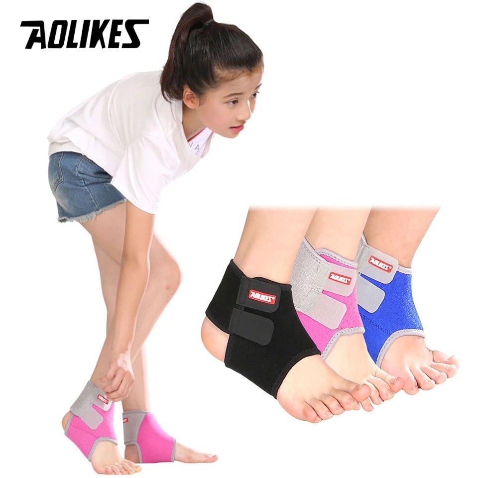 AOLIKES 7128 2 PCS Kids Ankle Support / Brace - Deker Pelindung Engkel Kaki Anak